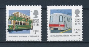 [112933] Hong Kong 1991 Railway train Eisenbahn From set MNH