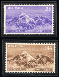 India Stamps # 244-5 MNH XF