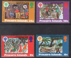 PITCAIRN ISLANDS SCOTT 188-191