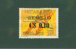 Nicaragua C678 MH BIN $1.00