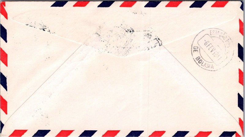 Portugal 1941 FFC -  Airmail - Lisbon To Bolama - F72078