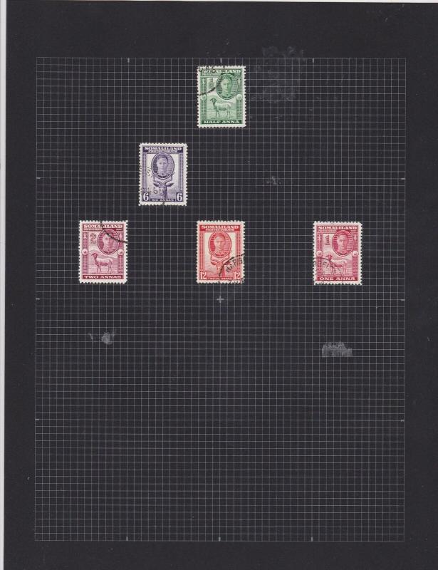 somaliland stamps page ref 17321