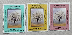 Kuwait 1989 Greenery Week, MNH. Scott 1111-1113, CV $7.50,  Mi 1203-1205