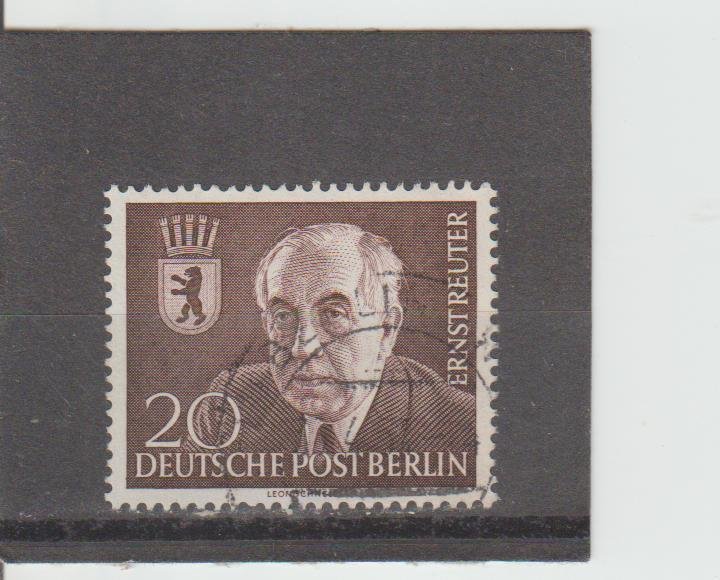 Germany  Scott#  9N104  Used  (1954 Prof. Ernst Reuter)