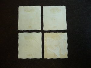 Stamps - Cuba - Scott#C158-C161 - Used Set of 4 Stamps
