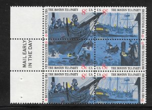 #1480-83 MNH Mail Early Block of 6