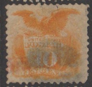 U.S. Scott #116 Eagle & Shield Stamp - Used Single