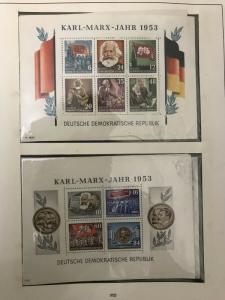 East Germany 1949/67 MH Unused MNH Album Collection(500+)ALB964