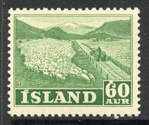Iceland # 261, Mint Never Hinge