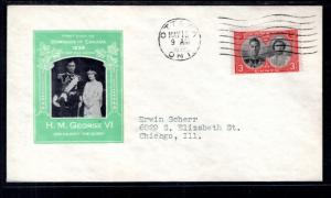 Canada 248 Ioor Typed FDC