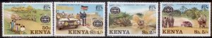 Kenya 1977 SC# 76-9 MNH-OG E28