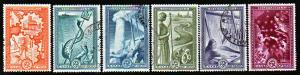 Greece Industrialization Set Used SC#539-44