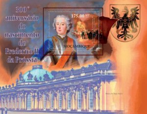 Mozambique - 2012 Frederick The Great - Stamp Souvenir Sheet - 13A-923