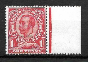 spec N12(3) 1d Deep Bright Scarlet Downey Head UMOUNTED MINT/MNH