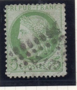 France 1871-76 Early Issue Fine Used 5c. 261196