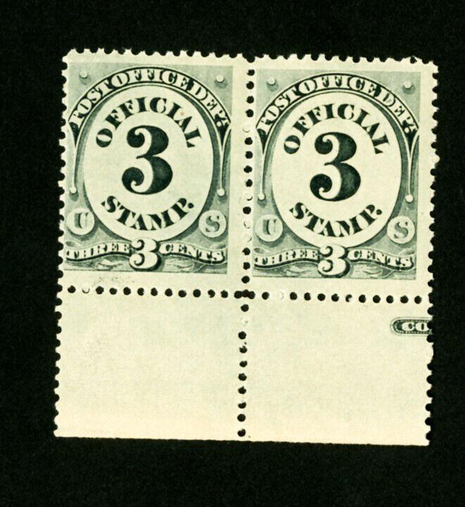 US Stamps # O108 VF OG NH Pair