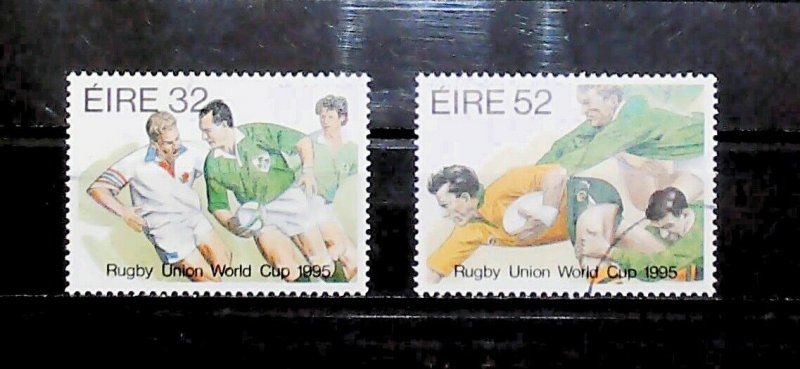 Ireland 1995 World Cup Rugby Championship South Africa Used Full Set A22P20F9045