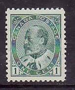 Canada-Sc#89- id10-unused NH og 1c green KEVII-1903-S/H fee reflects the cost of