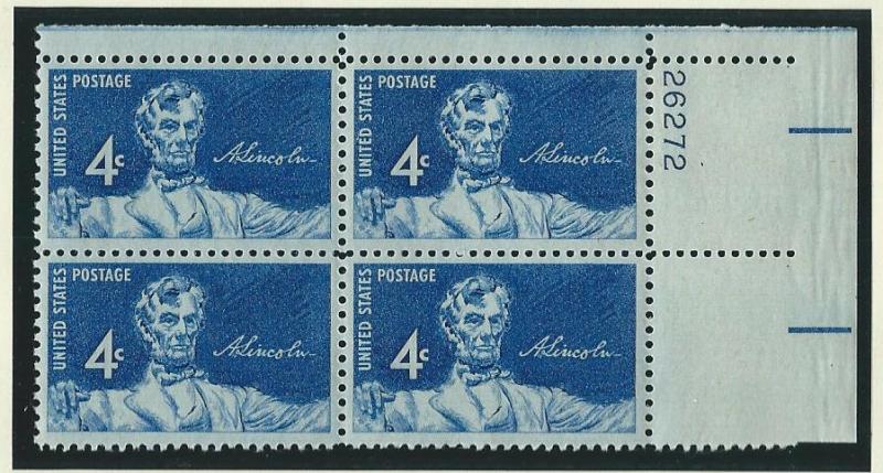 United States Plate Block   mnh SC  1116
