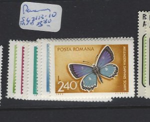 Romania Butterfly SC 2103-10 MNH (10gvg)