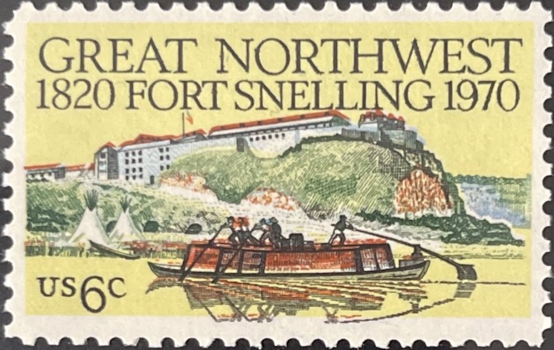 Scott #1409 1970 6¢ Fort Snelling MNH OG VF