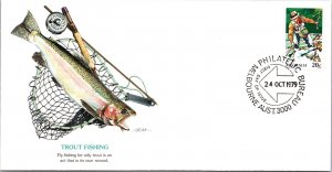 Australia 1979 FDC - Trout Fishing- Melbourne - J8744