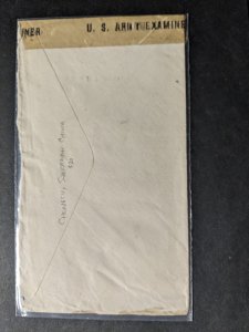 APO 210 CHENGTO, CHINA 1944 Censored WWII Army Cover 338 SIGNAL Co Wing APO 493 