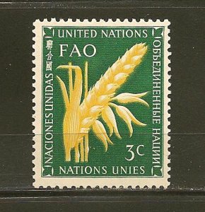 United Nations 23 Ear of Wheat MNH