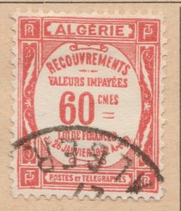 FRENCH COLONY ALGERIA Postage Due 1926-32 60c Used Stamp A29P25F33161-