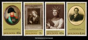 Moldova Scott 548-551 Mint never hinged.