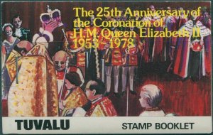 Tuvalu 1978 SG89-92 Coronation Booklet with 2 sets