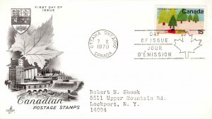 Canada 1970 FDC Sc 530 Noel Christmas Artcraft Cachet First Day Cover
