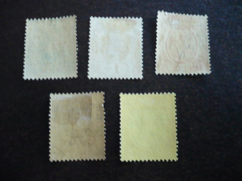 Stamps - St. Lucia - Scott#76,79,81,85,87-Mint Never Hinged Part Set of 5 Stamps