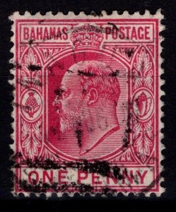 Bahamas 1906-11 Edward VII Def., 1d Wmk. Mult. Crown CA [Used]