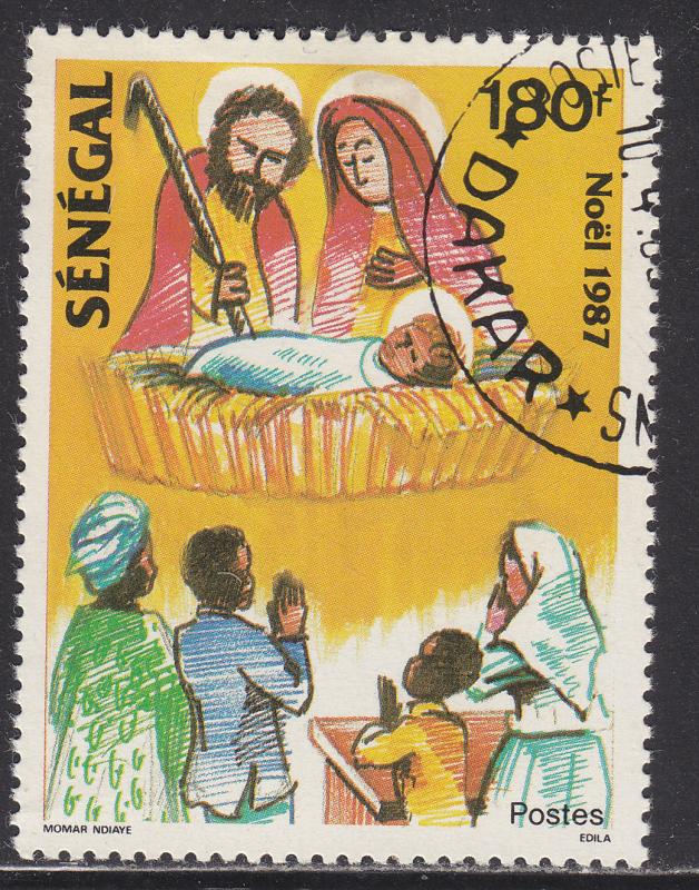 Senegal 759 Holy Family 1987