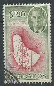 Barbados SG 281 VFU