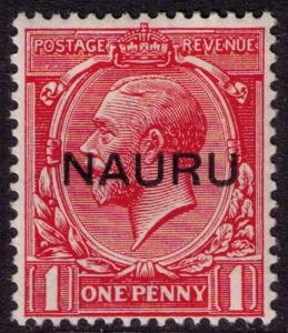 Nauru #  2  MInt  F-VF VLH  Cat $ 2.25