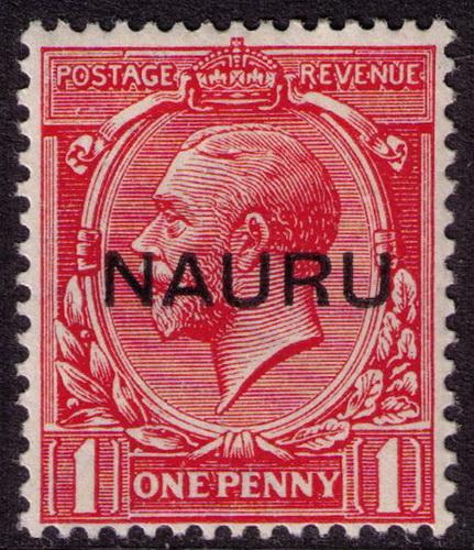 Nauru #  2  MInt  F-VF VLH  Cat $ 2.25