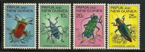 Papua New Guinea #237-40, Mint Hinge
