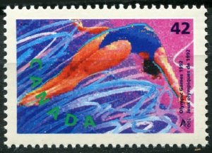 Canada Sc#1416 MNH, 42c multi, Summer Olympic Games 1992 - Barcelona (1992)
