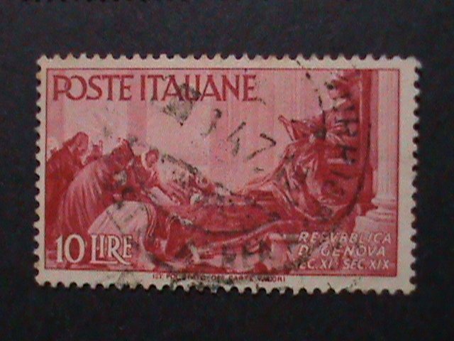 ​ITALIY-1930 OVER 92 YEARS OLD HIGH CATALOG VALUE USED STAMPS VERY FINE