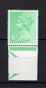 6p OCP/PVA MACHIN UNMOUNTED MINT WITH PHOSPHOR OMITTED Cat £75 