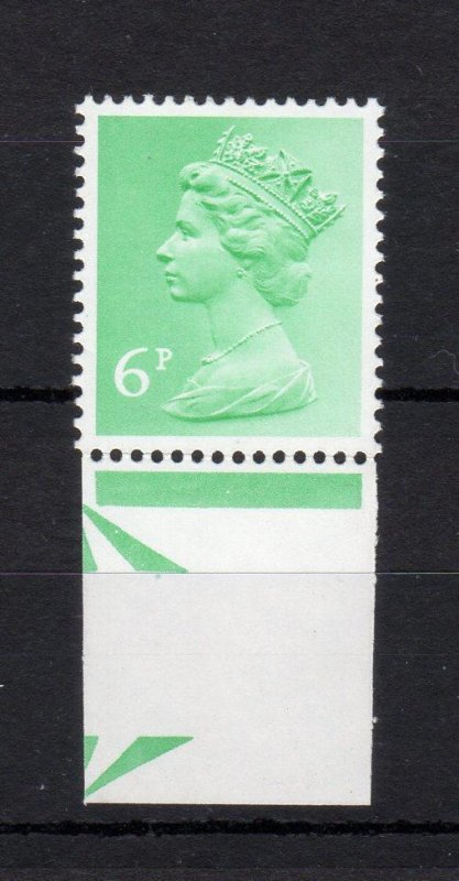6p OCP/PVA MACHIN UNMOUNTED MINT WITH PHOSPHOR OMITTED Cat £75 