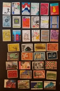 NETHERLANDS Used Stamp Lot Collection T6517