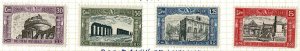 Italy #B30-3 MH cpl semipostals