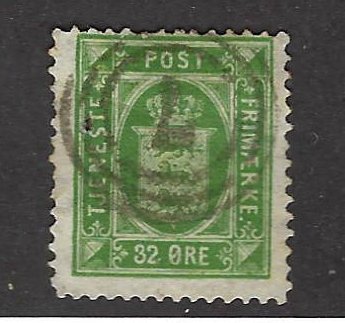 Denmark SC O9 Used Fine SCV$27.50.....Nice Opportunity!