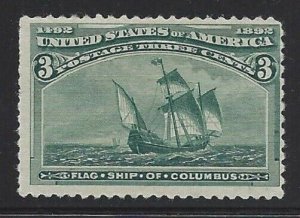 US #232 VF OGNH BOLD COLOR!!!