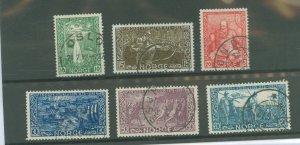Norway #240-45  Single (Complete Set)