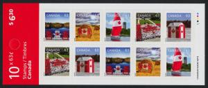 Canada 2697a Booklet BK567 MNH Canadian Pride, Flag, Yacht