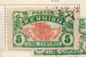 Reunion 1907 Early Issue Fine Used 5c. 271594